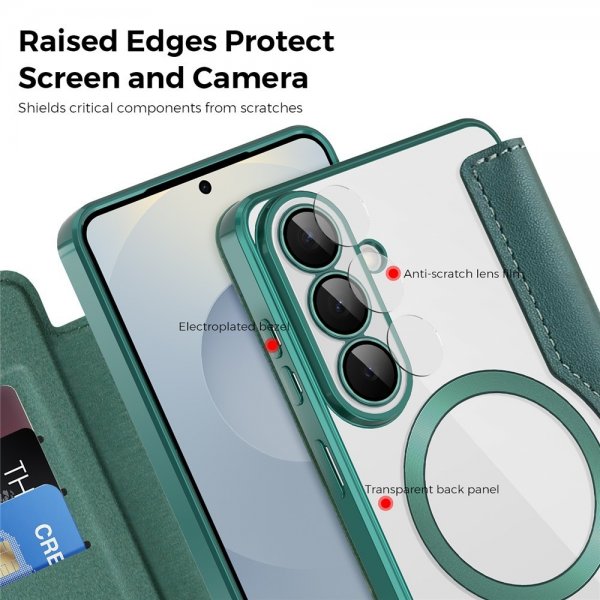Samsung Galaxy S26 Plus Fodral MagSafe Grön