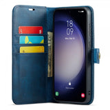 Dg.Ming Samsung Galaxy S26 Plus Fodral med Löstagbart Skal Blå