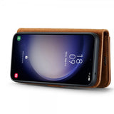 Dg.Ming Samsung Galaxy S26 Plus Fodral med Löstagbart Skal Brun