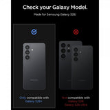 Spigen Samsung Galaxy S26 Plus Kameraskydd GLAS.tR EZ Fit Optik Pro 2-pack Svart