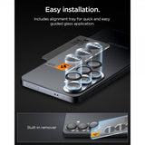 Spigen Samsung Galaxy S26 Plus Kameraskydd GLAS.tR EZ Fit Optik Pro 2-pack Svart