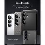 Spigen Samsung Galaxy S26 Plus Kameraskydd GLAS.tR EZ Fit Optik Pro 2-pack Svart