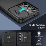 Samsung Galaxy S26 Plus Skal Camera Slide Svart