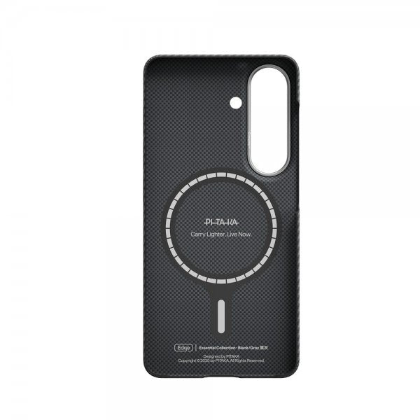 Pitaka Samsung Galaxy S26 Plus Skal Edge Black/Grey Twill