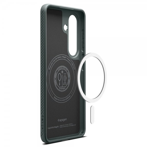 Spigen Samsung Galaxy S26 Plus Skal Liquid Air MagFit Abyss Green