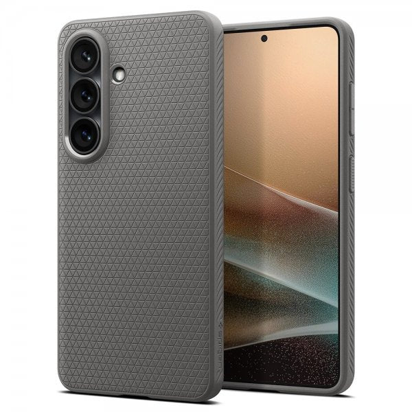 Spigen Samsung Galaxy S26 Plus Skal Liquid Air Marble Gray