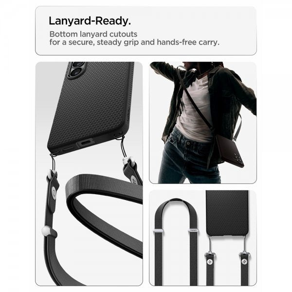 Spigen Samsung Galaxy S26 Plus Skal Liquid Air Matte Black