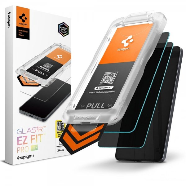 Spigen Samsung Galaxy S26 Plus Skärmskydd GLAS.tR EZ Fit Pro Privacy 2-pack