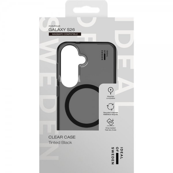 Ideal of Sweden Samsung Galaxy S26 Skal Clear Case MagSafe Tinted Black