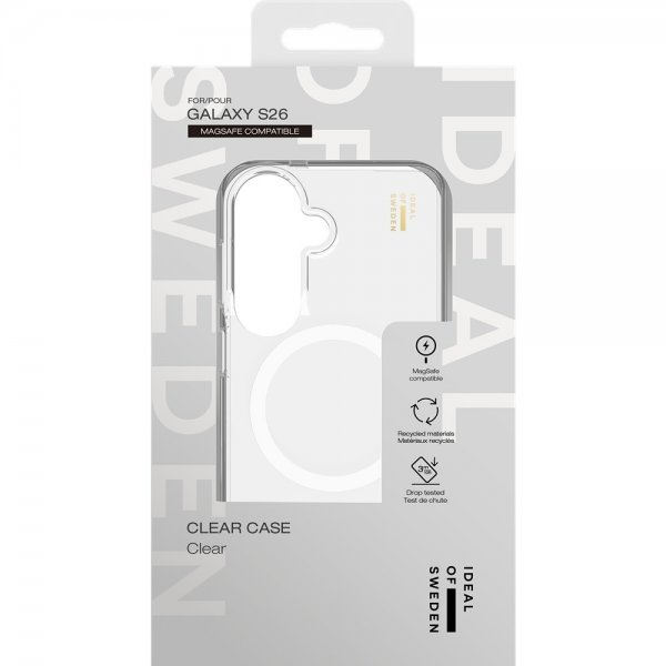 Ideal of Sweden Samsung Galaxy S26 Skal Clear Case MagSafe Transparent