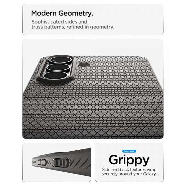 Spigen Samsung Galaxy S26 Skal Liquid Air MagFit Marble Gray