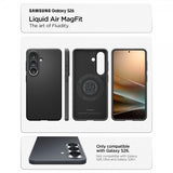 Spigen Samsung Galaxy S26 Skal Liquid Air MagFit Matte Black