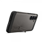 Spigen Samsung Galaxy S26 Skal Tough Armor MagFit Gunmetal