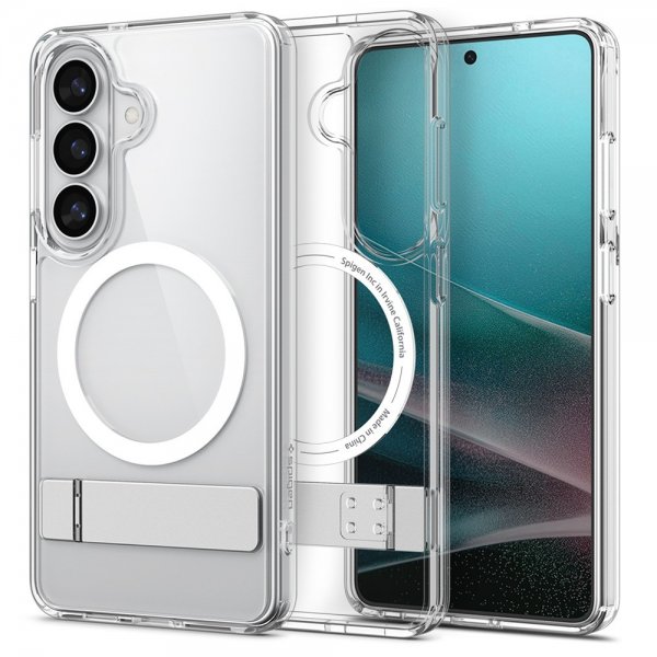 Spigen Samsung Galaxy S26 Skal Ultra Hybrid S MagFit Clear White