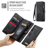 CaseMe Samsung Galaxy S26 Ultra Fodral 008 Series Löstagbart Skal Svart