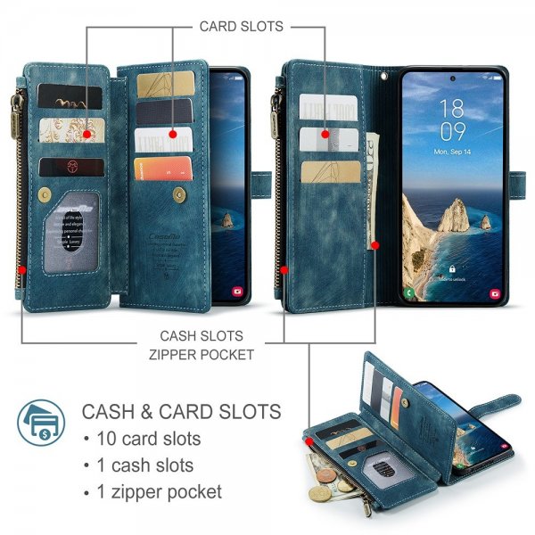 CaseMe Samsung Galaxy S26 Ultra Fodral C30 Series Blå