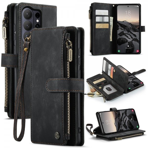 CaseMe Samsung Galaxy S26 Ultra Fodral C30 Series Svart