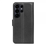 Samsung Galaxy S26 Ultra Fodral Litchi Svart