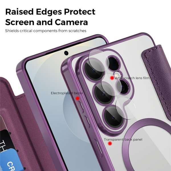 Samsung Galaxy S26 Ultra Fodral MagSafe Lila