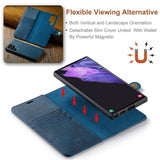 Dg.Ming Samsung Galaxy S26 Ultra Fodral med Löstagbart Skal Blå