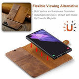 Dg.Ming Samsung Galaxy S26 Ultra Fodral med Löstagbart Skal Brun