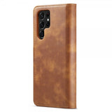 Dg.Ming Samsung Galaxy S26 Ultra Fodral med Löstagbart Skal Brun