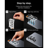Spigen Samsung Galaxy S26 Ultra Kameraskydd GLAS.tR EZ Fit Optik Pro 2-pack Svart