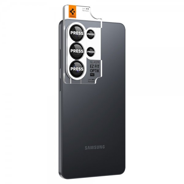 Spigen Samsung Galaxy S26 Ultra Kameraskydd GLAS.tR EZ Fit Optik Pro 2-pack Svart