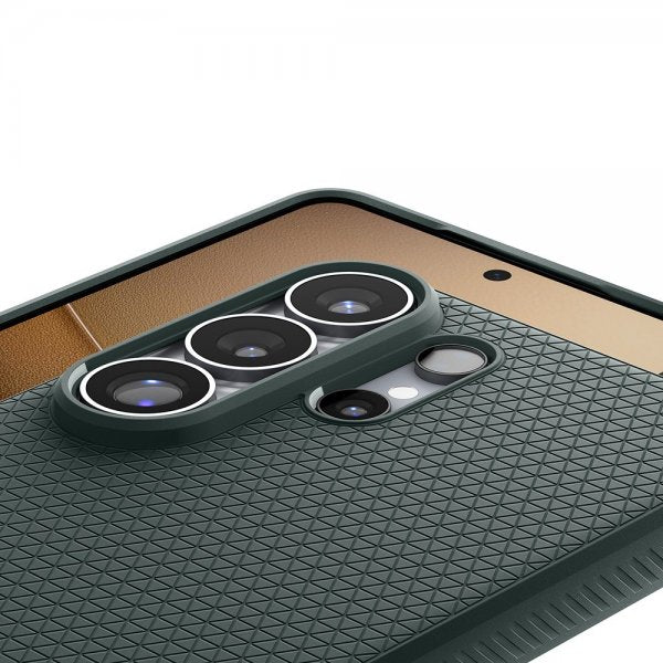 Spigen Samsung Galaxy S26 Ultra Skal Liquid Air MagFit Abyss Green