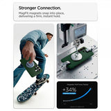 Spigen Samsung Galaxy S26 Ultra Skal Nano Pop MagFit Avo Green