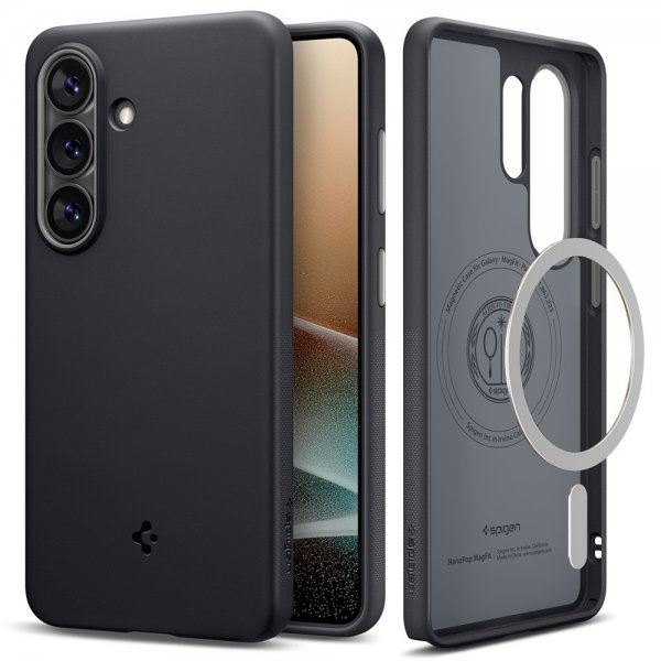 Spigen Samsung Galaxy S26 Ultra Skal Nano Pop MagFit Black Sesame