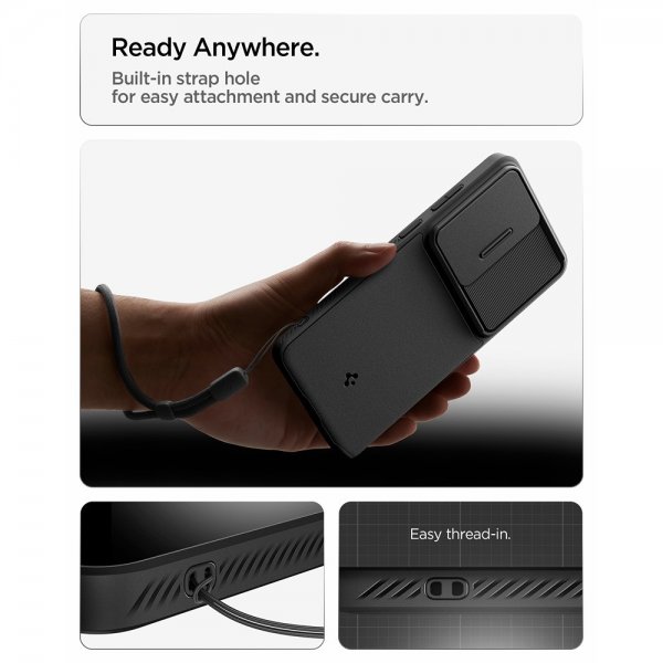 Spigen Samsung Galaxy S26 Ultra Skal Optik Armor Svart