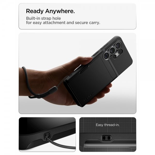 Spigen Samsung Galaxy S26 Ultra Skal Slim Armor CS Svart