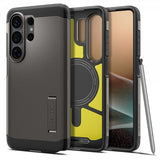 Spigen Samsung Galaxy S26 Ultra Skal Tough Armor MagFit Gunmetal