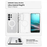 Spigen Samsung Galaxy S26 Ultra Skal Ultra Hybrid MagFit Clear White