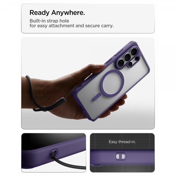 Spigen Samsung Galaxy S26 Ultra Skal Ultra Hybrid MagFit Deep Purple