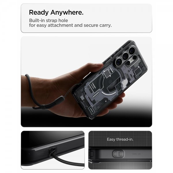 Spigen Samsung Galaxy S26 Ultra Skal Ultra Hybrid MagFit Zero One Svart