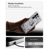 Spigen Samsung Galaxy S26 Ultra Skal Ultra Hybrid MagFit Zero One Vit