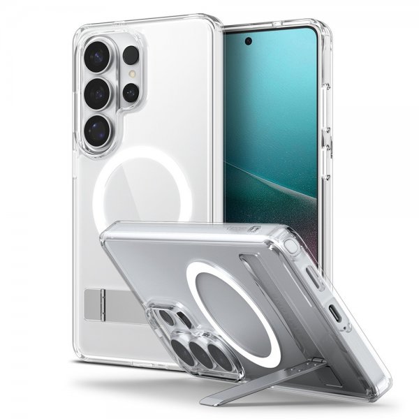 Spigen Samsung Galaxy S26 Ultra Skal Ultra Hybrid S MagFit Clear White