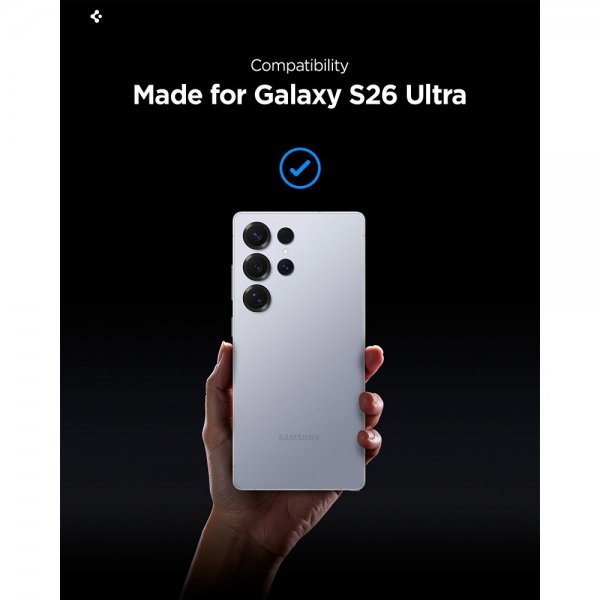 Spigen Samsung Galaxy S26 Ultra Skärmskydd GLAS.tR EZ Fit Pro 2-pack