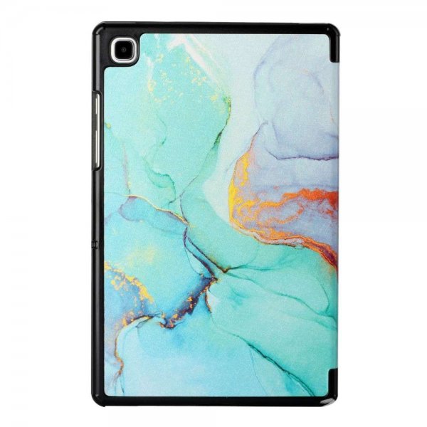 Samsung Galaxy Tab A7 Fodral Motiv Grön Marmor