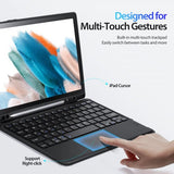 Dux Ducis Samsung Galaxy Tab A8 Fodral Löstagbart Tangentbord Svart