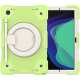 Samsung Galaxy Tab A8 Skal med Strap Stativfunktion Ljusgrön
