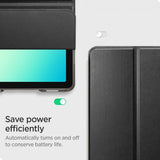 Spigen Samsung Galaxy Tab A9 Plus/Tab A11 Plus Fodral Smart Fold Svart
