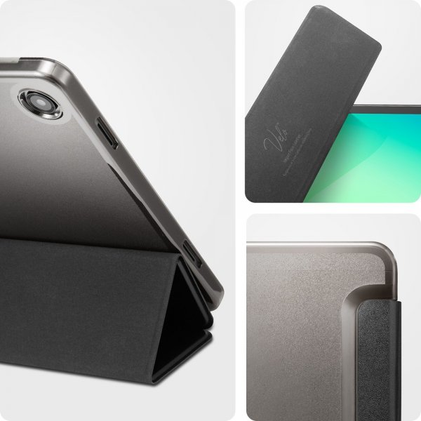 Spigen Samsung Galaxy Tab A9 Plus/Tab A11 Plus Fodral Smart Fold Svart