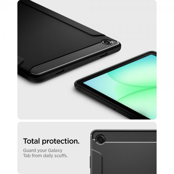 Spigen Samsung Galaxy Tab A9 Plus/Tab A11 Plus Skal Rugged Armor Matte Black