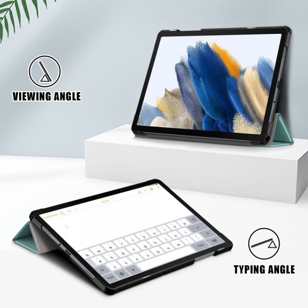 Samsung Galaxy Tab A9 Plus Fodral Trifold Grön