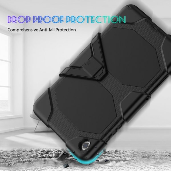 Samsung Galaxy Tab A9 Plus/Tab A11 Plus Skal Heavy Duty Armor Svart