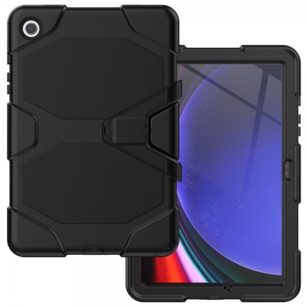 Samsung Galaxy Tab A9 Plus/Tab A11 Plus Skal Heavy Duty Armor Svart