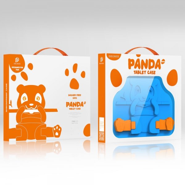 Dux Ducis Samsung Galaxy Tab A9 Plus Skal Panda Blå